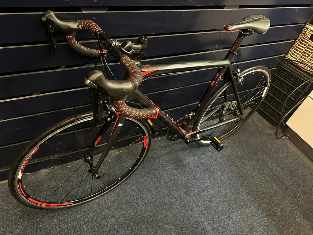 Racefiets Scott CR1 full carbone 56cm 22sp /koga/giant/trek, 28 inch, Carbon, Zo goed als nieuw, Meer dan 20 versnellingen