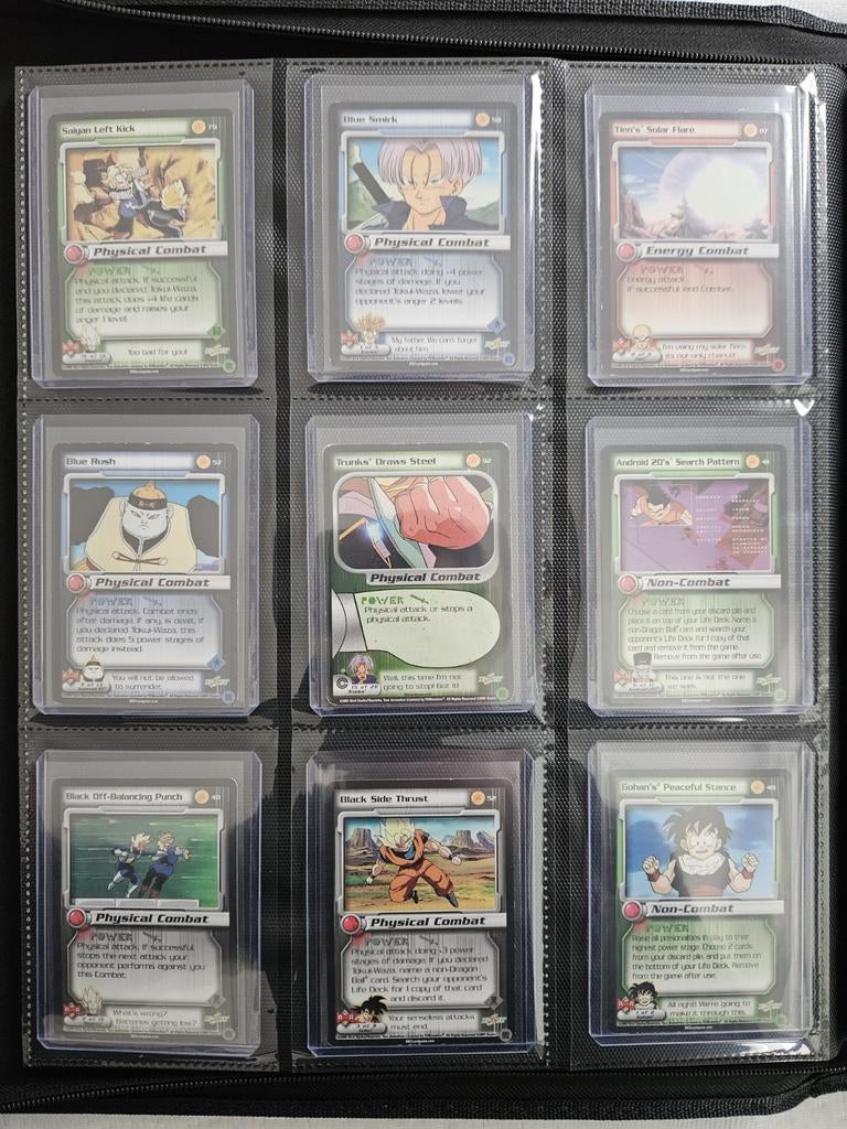 Dragon Ball Z Vintage Kaarten Collectie, Ophalen of Verzenden, Zo goed als nieuw, Meerdere kaarten
