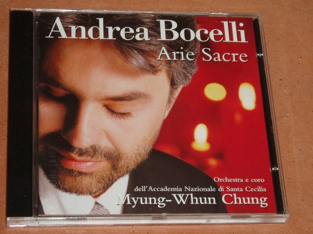CD Andrea Bocelli - Arie sacre , Ave Maria, Verzenden, Classicisme, Gebruikt, Kamermuziek