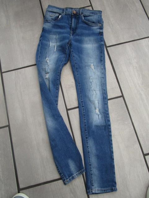 Stoere Petrol jeans met stretch W30 L32, Ripped & Repair, Ophalen, Petrol Industries, Blauw, Overige jeansmaten