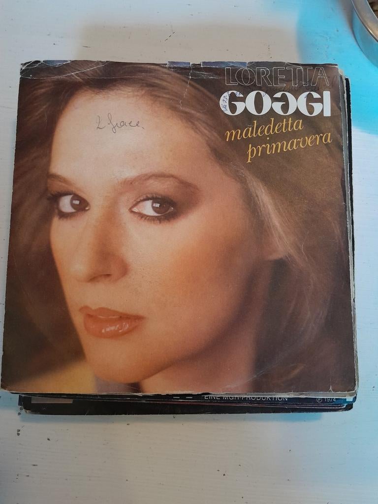 Loretta goggi 7 inch maledetta primavera, Ophalen of Verzenden, Zo goed als nieuw, Pop