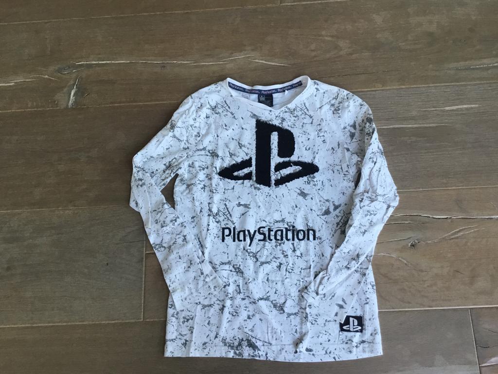 * SUPER LEUK Playstation Shirt Maat 158/164 *, Ophalen of Verzenden, Zo goed als nieuw, Jongen, Shirt of Longsleeve