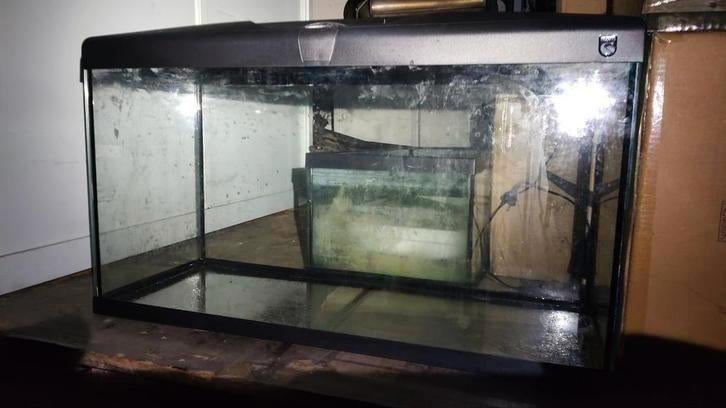 Trofis start 80 zwart aquarium, Dieren en Toebehoren, Ophalen, Gebruikt, Leeg aquarium