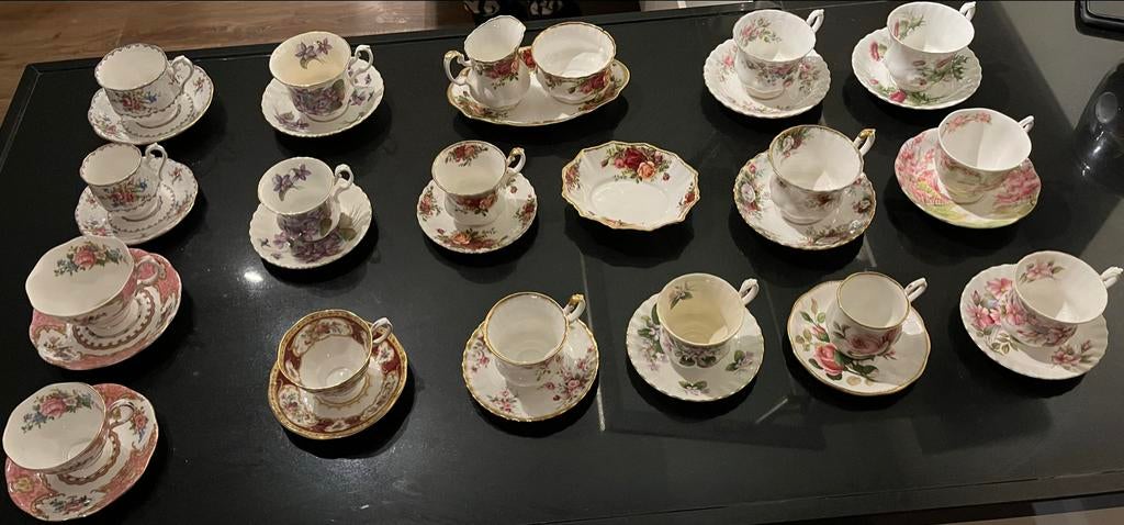 Royal Albert Engels Servies Compleet, Ophalen