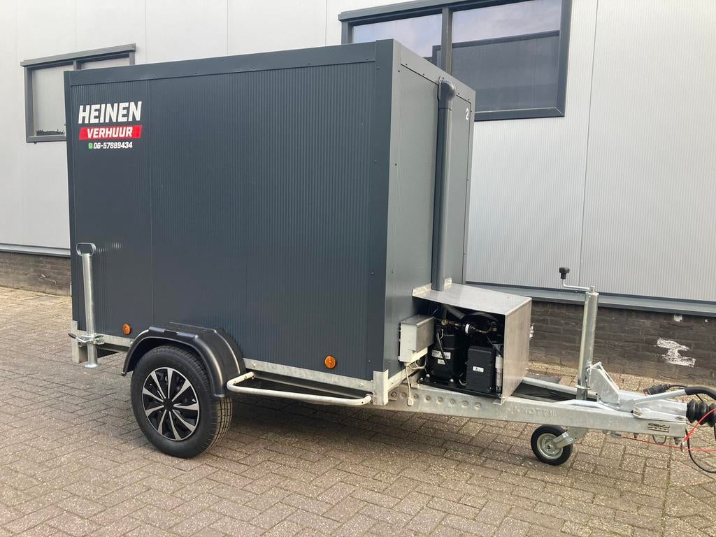 Te huur Koelaanhanger, koelwagen, koelaanhangwagen, Ophalen, Zo goed als nieuw, Overige