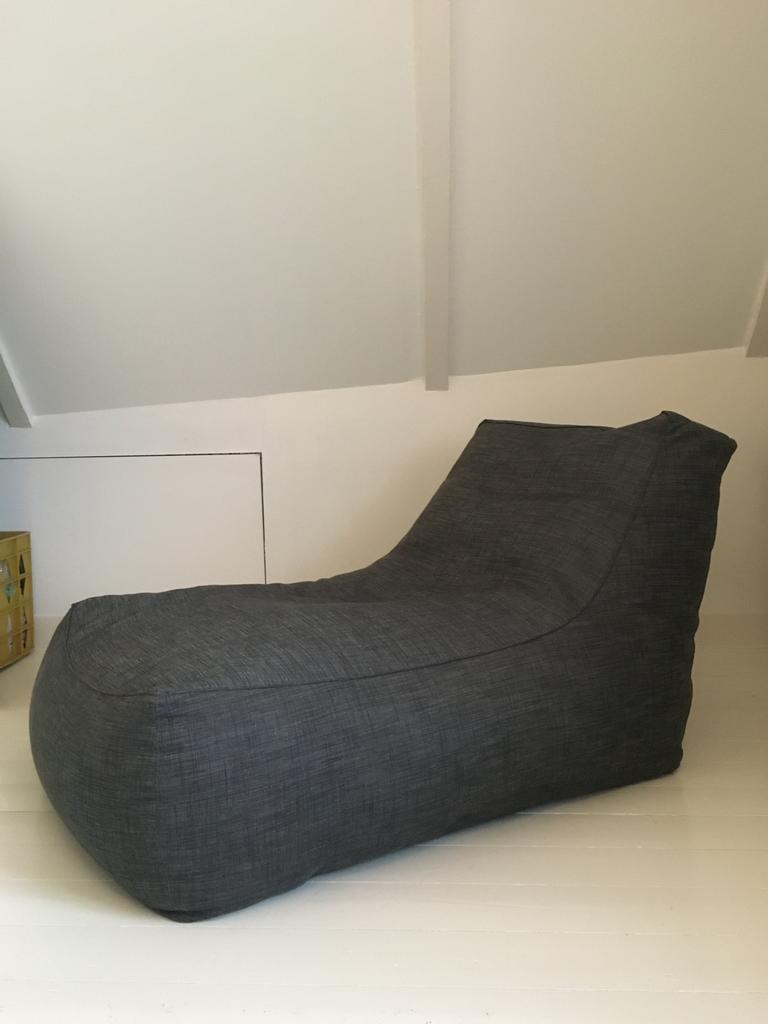 Lounge chair Zoe Verzelloni design antracietgrijs linnen mix, Huis en Inrichting, Design, Ophalen of Verzenden, Zo goed als nieuw