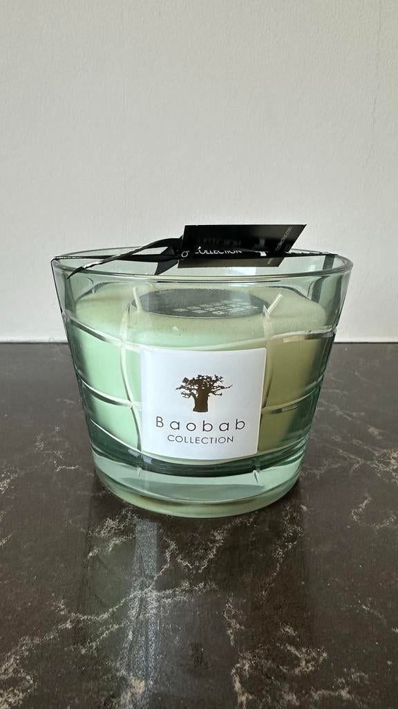 Nieuw! Baobab Max10 waves nazare, Huis en Inrichting, Woonaccessoires | Kandelaars en Kaarsen, Overige materialen, Wit, Nieuw