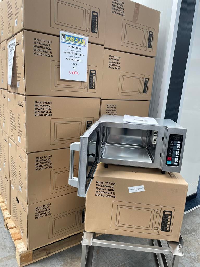 Op=Op Horeca Magnetron Aanbieding€349,- ex btw 1jr. Garantie, Ophalen of Verzenden, Ovens, Magnetrons en Steamers