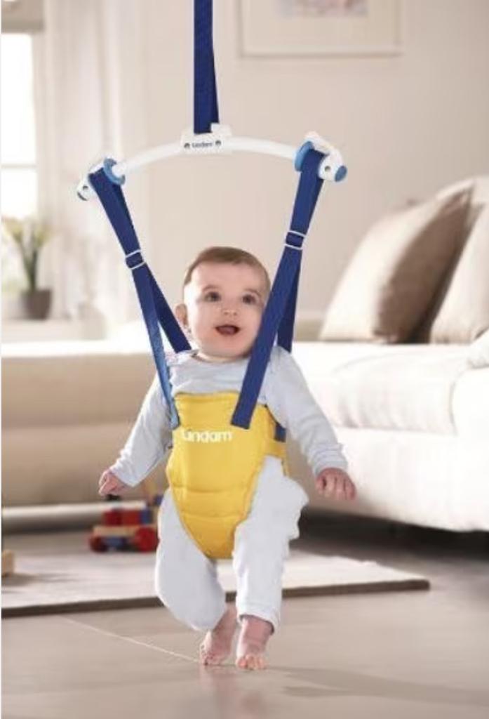 Baby Jumper Lindam, Ophalen of Verzenden, Zo goed als nieuw, Kraamcadeau