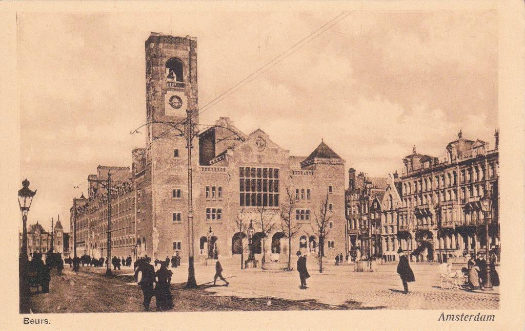 05428 Amsterdam - Beurs, Verzenden, Voor 1920, Ongelopen, Noord-Holland