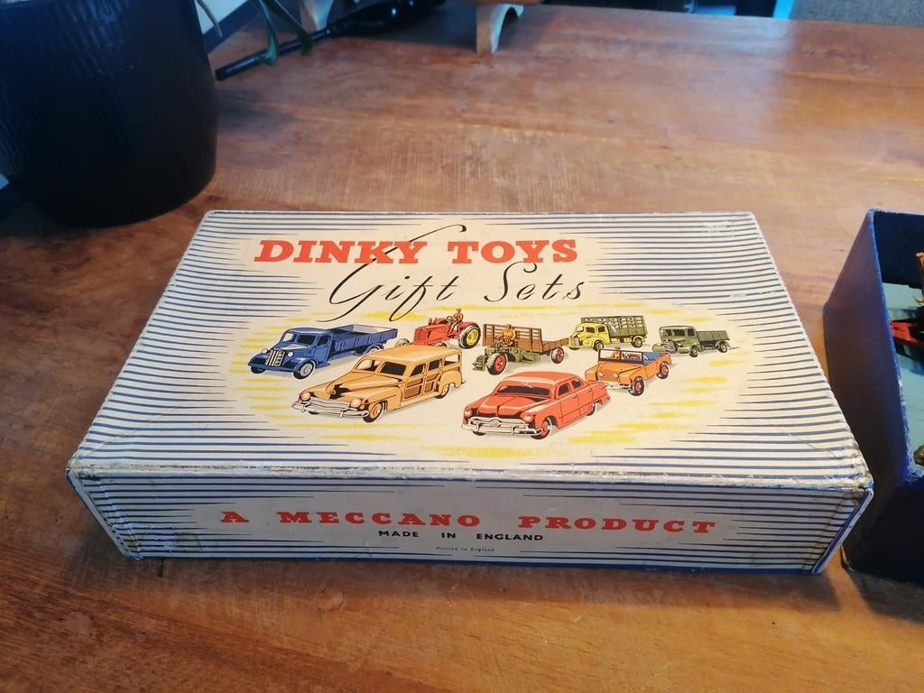 Dinky toys gift set 1, 1952-1954 geproduceerd, Ophalen