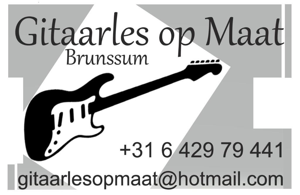 Gitaarles individueel op Maat in Brunssum/Parkstad/Limburg, Privéles, Elektrische instrumenten
