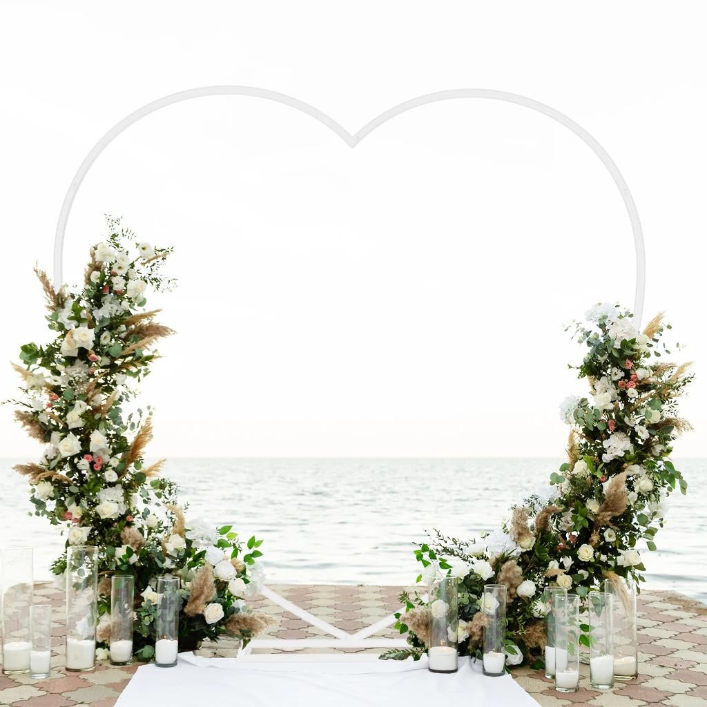 Backdrop hart achtergrond decoratie fotobooth bruiloft, Ophalen of Verzenden, Nieuw, Geboorte of Huwelijk