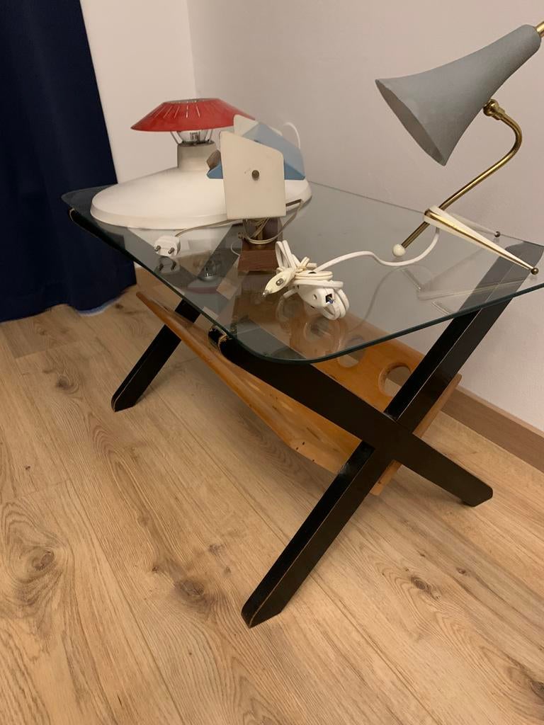 Cor alons salon tafel, Ophalen of Verzenden, Zo goed als nieuw, Rechthoekig, 50 tot 100 cm