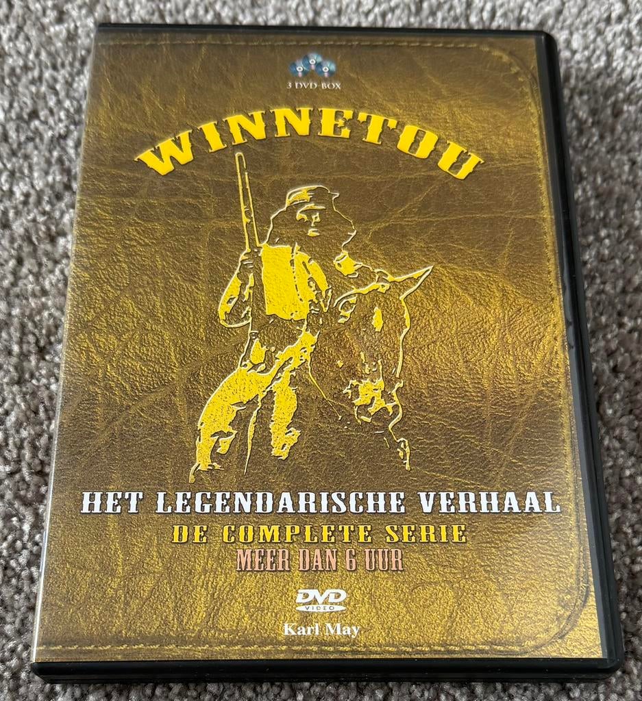 WINNETOU - De Complete Serie - NL uitgave - Karl May 3 DVD, Alle leeftijden, Verzenden, Zo goed als nieuw, Actie en Avontuur