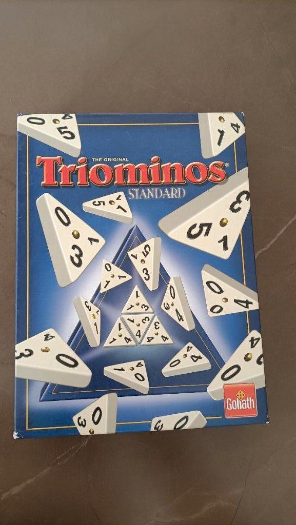 Triominos gezelschapsspel van Goliath, Drie of vier spelers, Ophalen of Verzenden, Zo goed als nieuw, Goliath