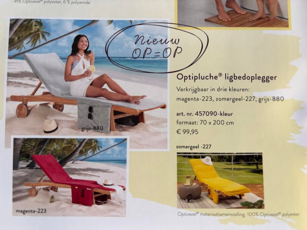 Ligstoeloplegger Optidee, Ophalen of Verzenden, Nieuw, Overige materialen