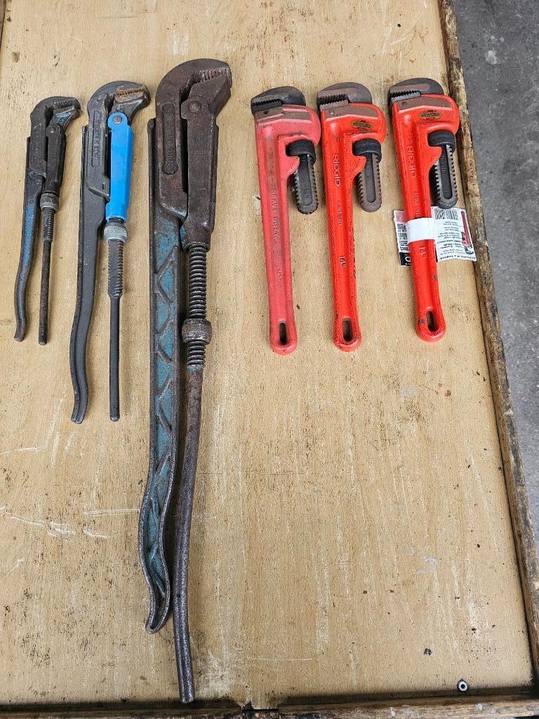 Pijptang sokkentang zweedse moordenaar 1'',11/2",3",14", Doe-het-zelf en Verbouw, Gereedschap | Handgereedschap, Gebruikt, Ophalen