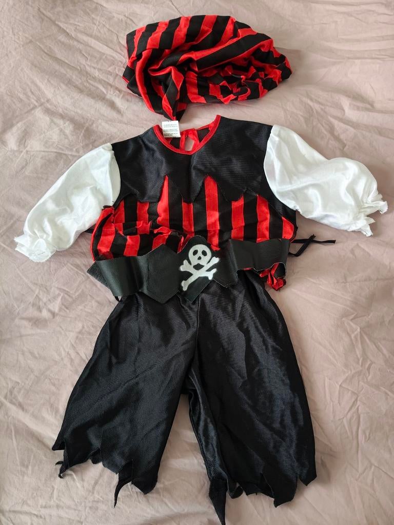 Leuk piratenpak maat 74, Ophalen of Verzenden