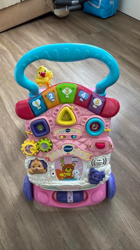 Loopwagen Vtech meisje, Ophalen, Gebruikt, 6 maanden tot 2 jaar