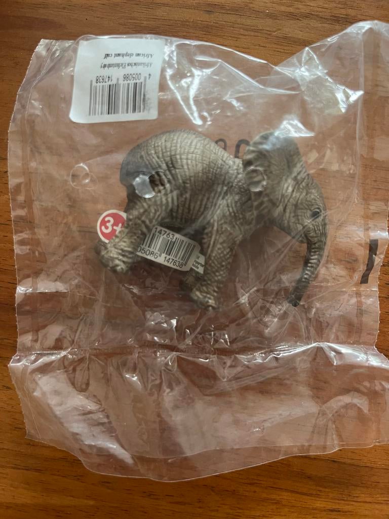 Schleich Afrikaanse Baby Olifant - Nieuw in Folie, Ophalen of Verzenden, Nieuw