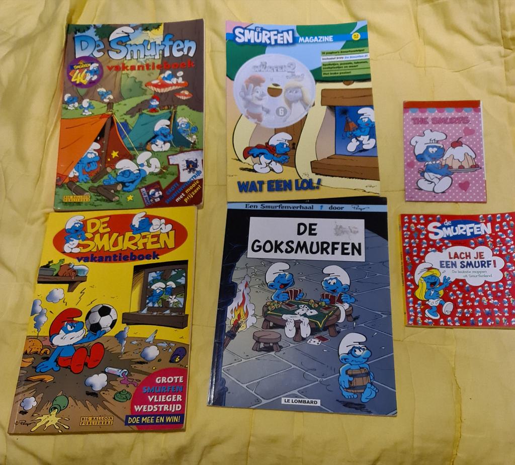 Smurfen Doeboeken, Moppenboek & Leesboek - Zo Goed Als Nieuw, Verzamelen, Smurfen, Ophalen of Verzenden, Zo goed als nieuw
