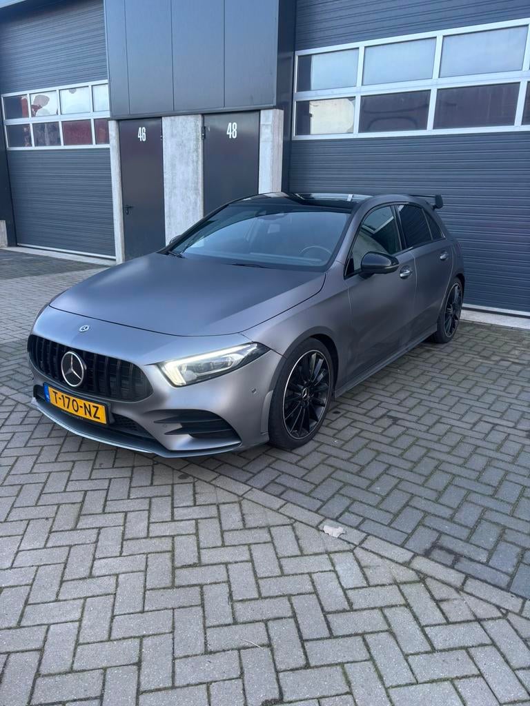 Mercedes-Benz A200 2018 AMG Pakket | Bomvol | Luchtvering, Auto's, 15 km/l, 4 cilinders, 163 pk, Leder