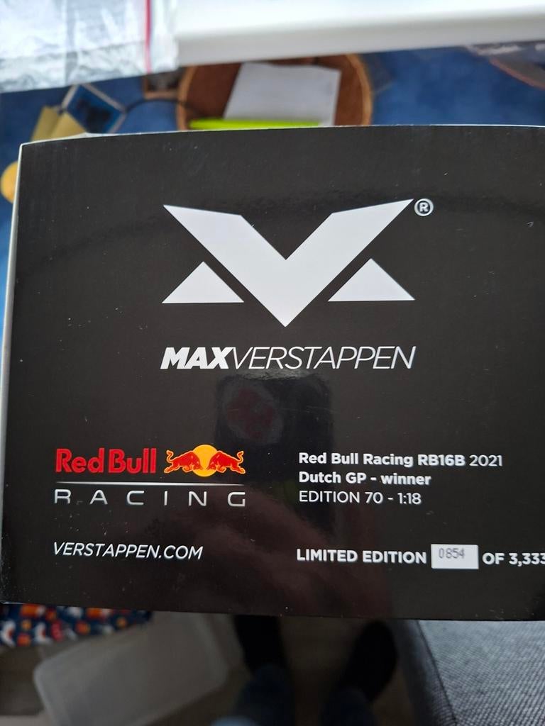 Max verstappen Zandvoort winner 2021, Ophalen of Verzenden, Zo goed als nieuw, DDR4