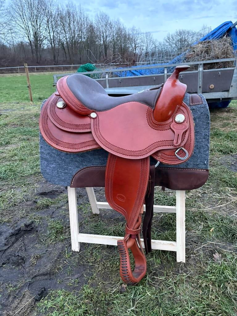 West wood western zadel ‼️nu in prijs verlaagd‼️, Ophalen, Nieuw, Western