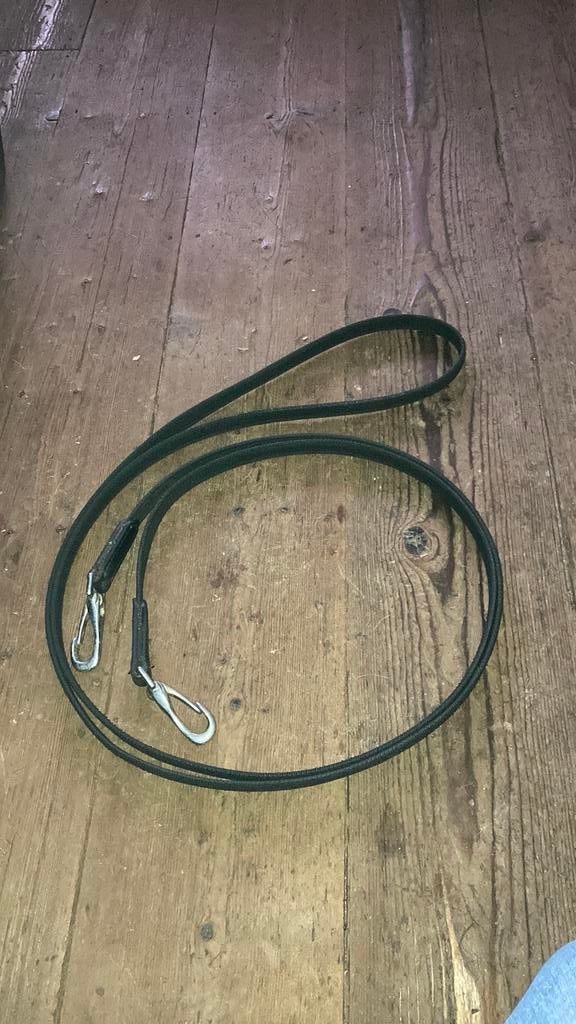 Ijslander antislip teugels met clips, Dieren en Toebehoren, Paarden en Pony's | Hoofdstellen en Tuigage, Ophalen of Verzenden