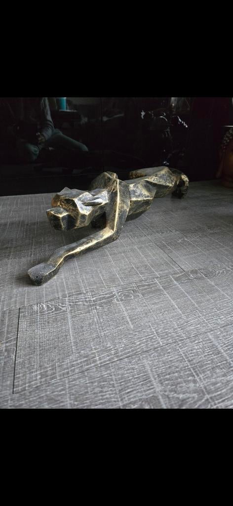 Decoratieve Panter Sculptuur, Verzamelen, Ophalen, Nieuw, Dier