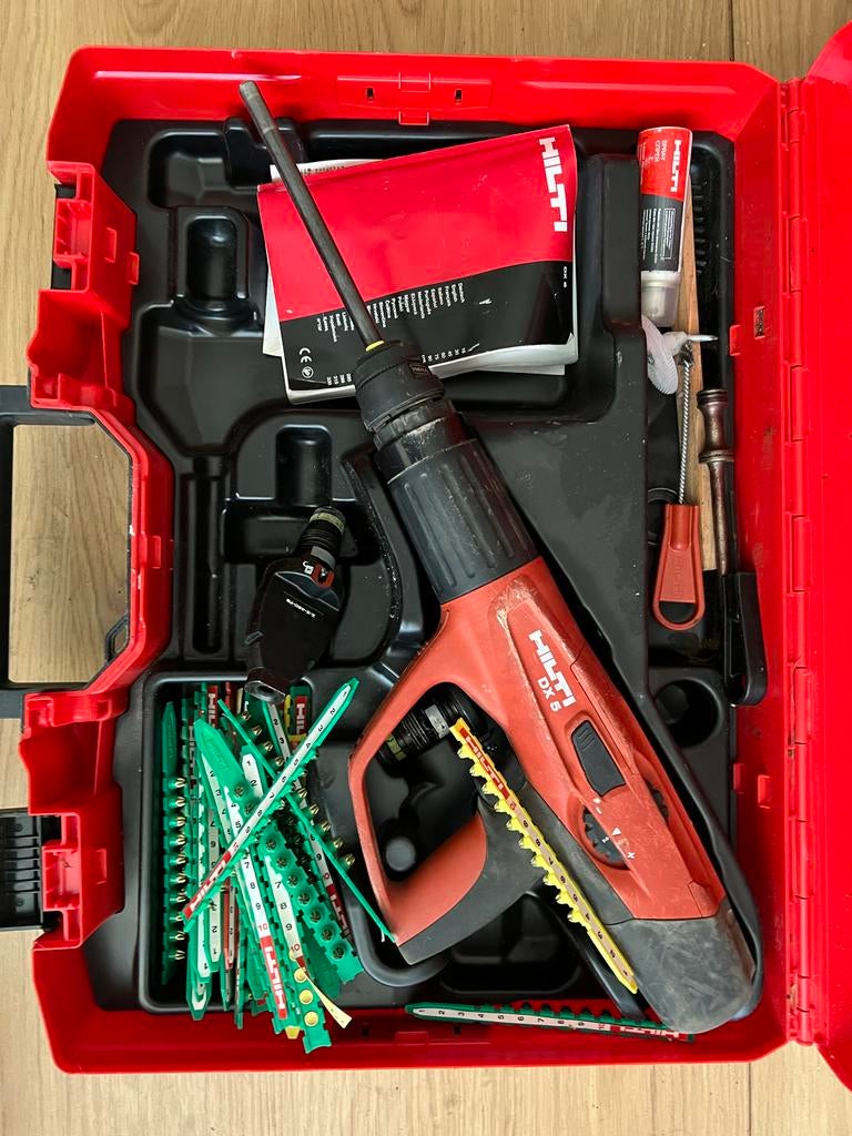 Hilti DX-5 nagelpistool, Ophalen of Verzenden, Gebruikt