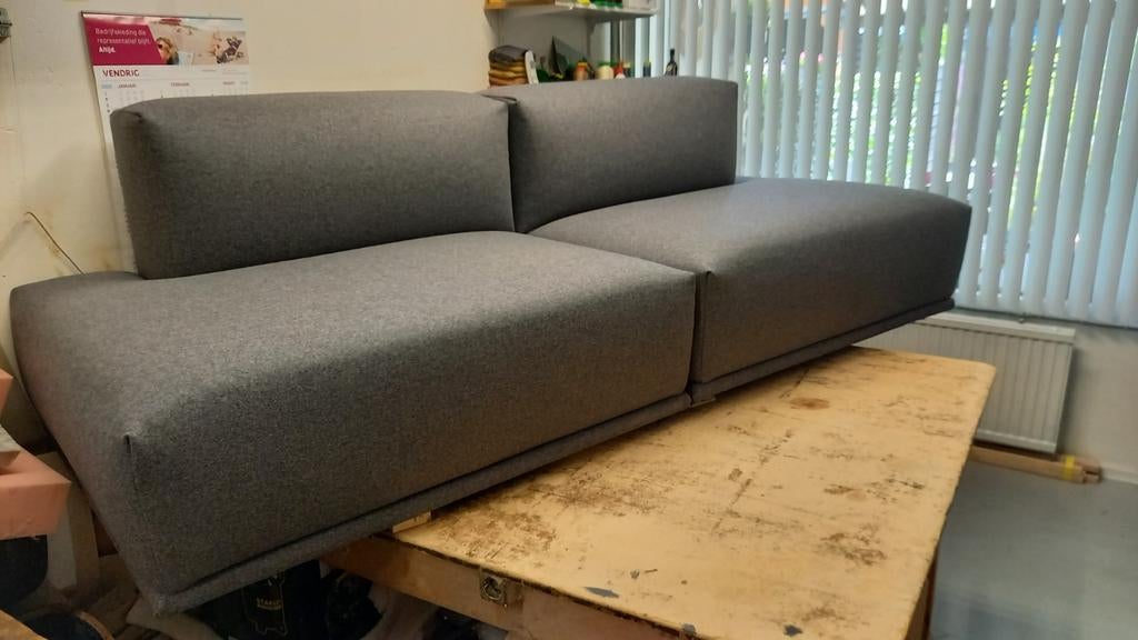 Muuto Connect Modular opnieuw gestoffeerd in 100% wol, Ophalen of Verzenden