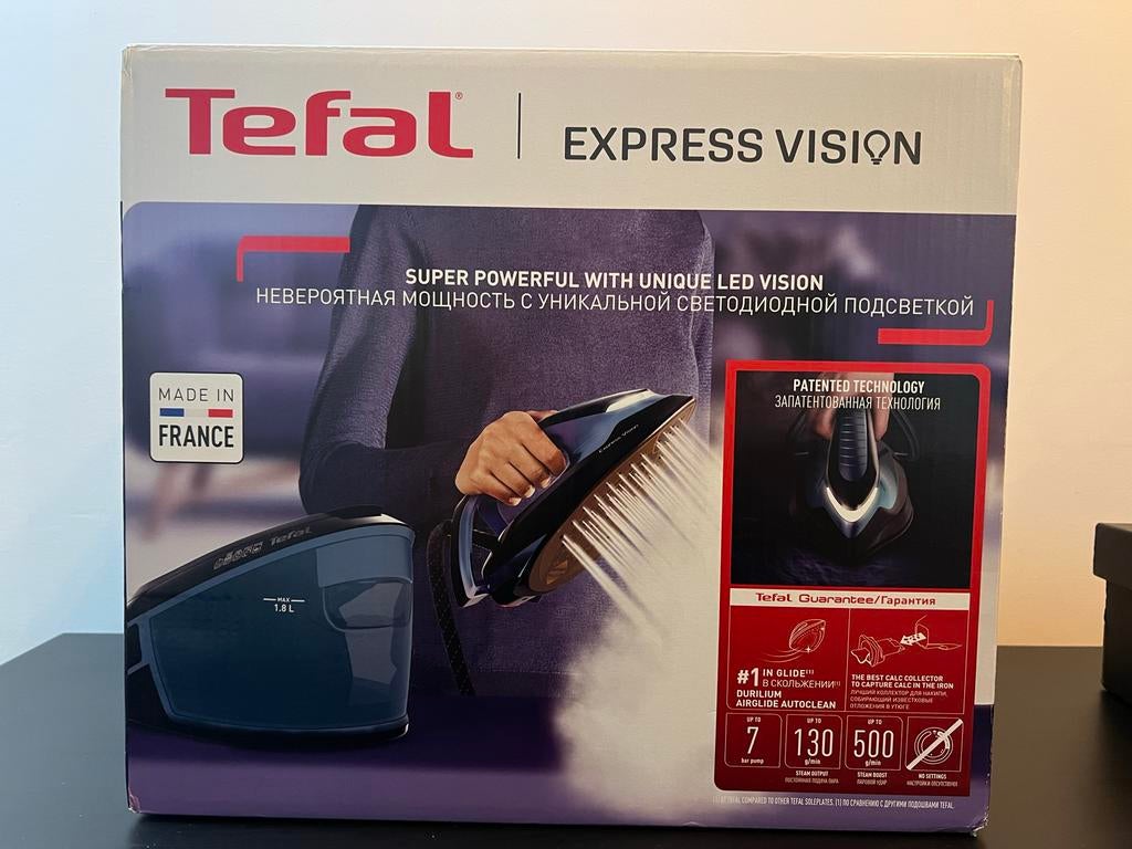 Tefal Express Vision Stoomgenerator, Ophalen of Verzenden, Nieuw, Strijkijzer met snoer