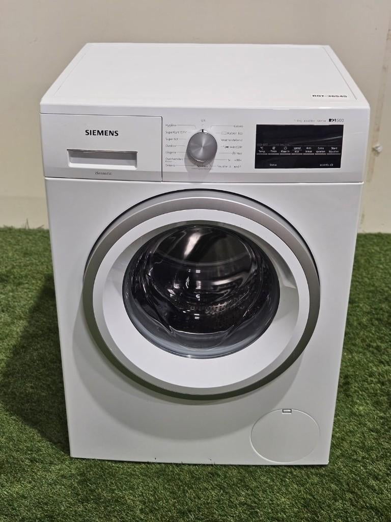 Siemens iQ500 wasmachine | 8 kg | 1400 rpm | Refurbished, Info@siemens.nl, Refurbished, Ophalen of Verzenden, Voorlader