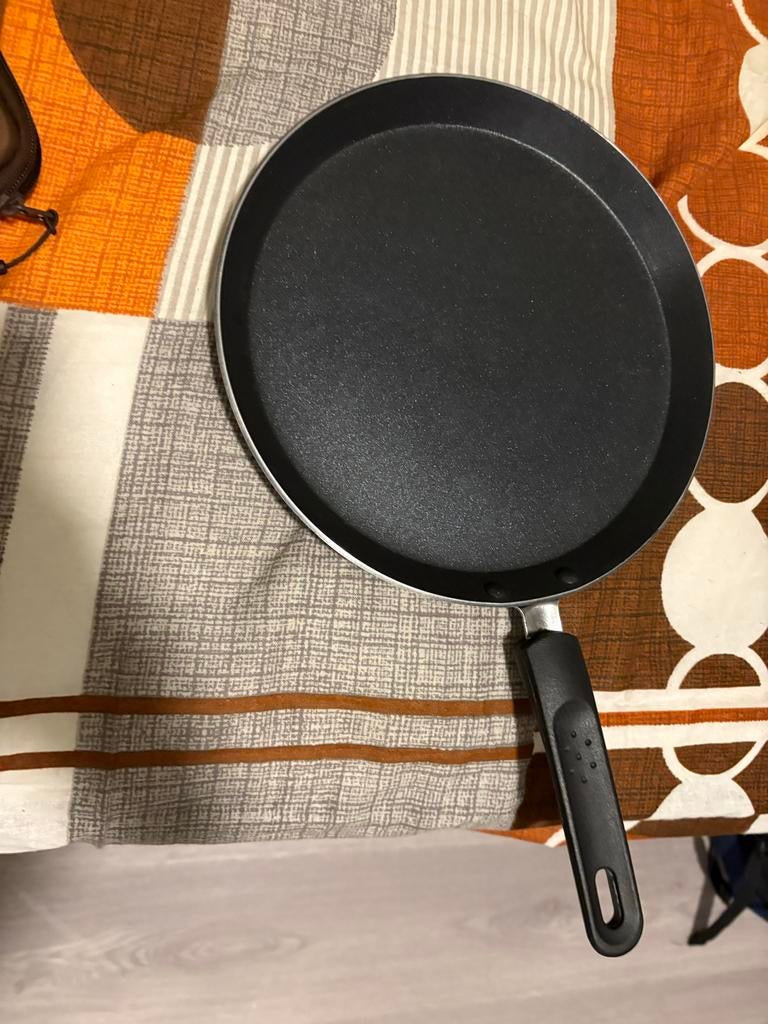 Koekenpan - Ideaal voor elk gerecht!, Huis en Inrichting, Keuken | Potten en Pannen, Gebruikt, Keramische plaat, Aluminium, Ophalen of Verzenden