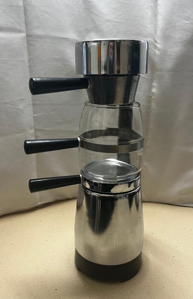 Zeldzame TILOS Italiaanse espresso maker - collector item, Gebruikt, Espresso apparaat, Gemalen koffie, Ophalen of Verzenden