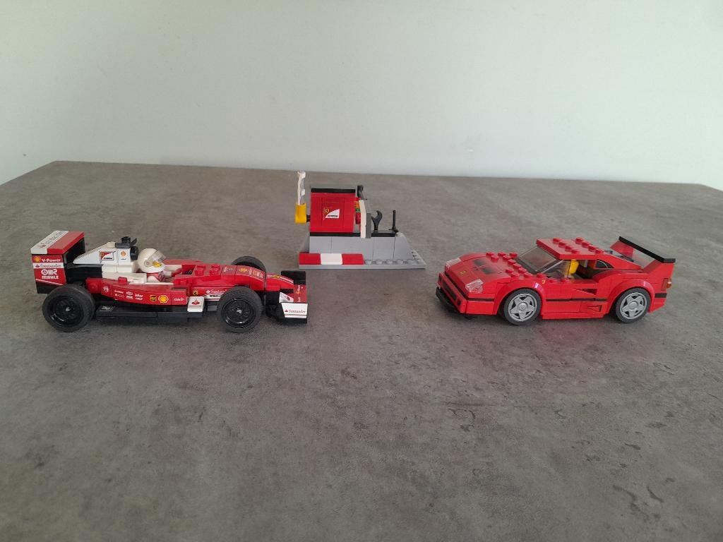 Ferrari Speed Champions 6 wides, Kinderen en Baby's, Speelgoed | Duplo en Lego, Ophalen of Verzenden, Gebruikt, Complete set, Lego