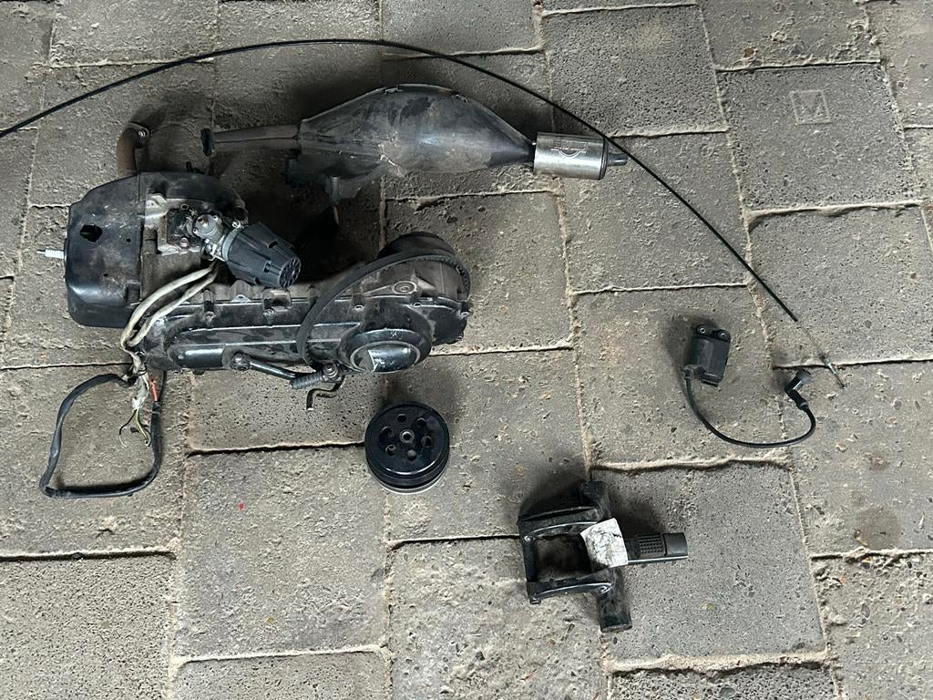 Typhoon 70cc Blok Set - Compleet, Ophalen, Gebruikt, Blok, Piaggio