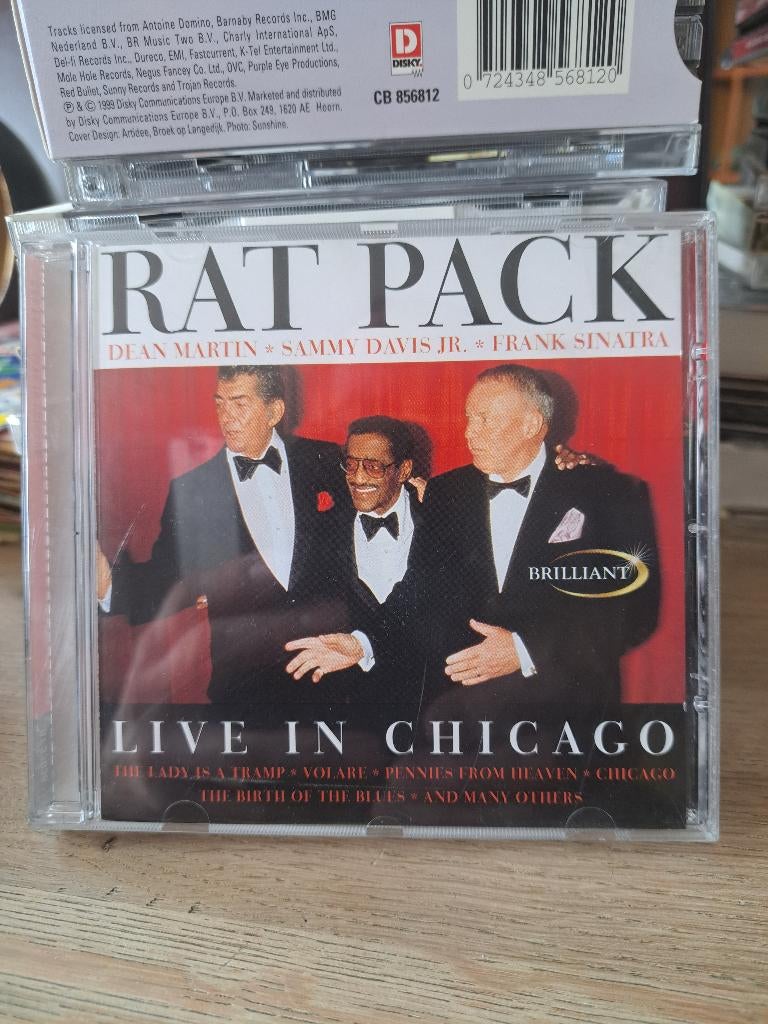 Rat Pack live in Chicago (Z243-50), Ophalen of Verzenden, Zo goed als nieuw