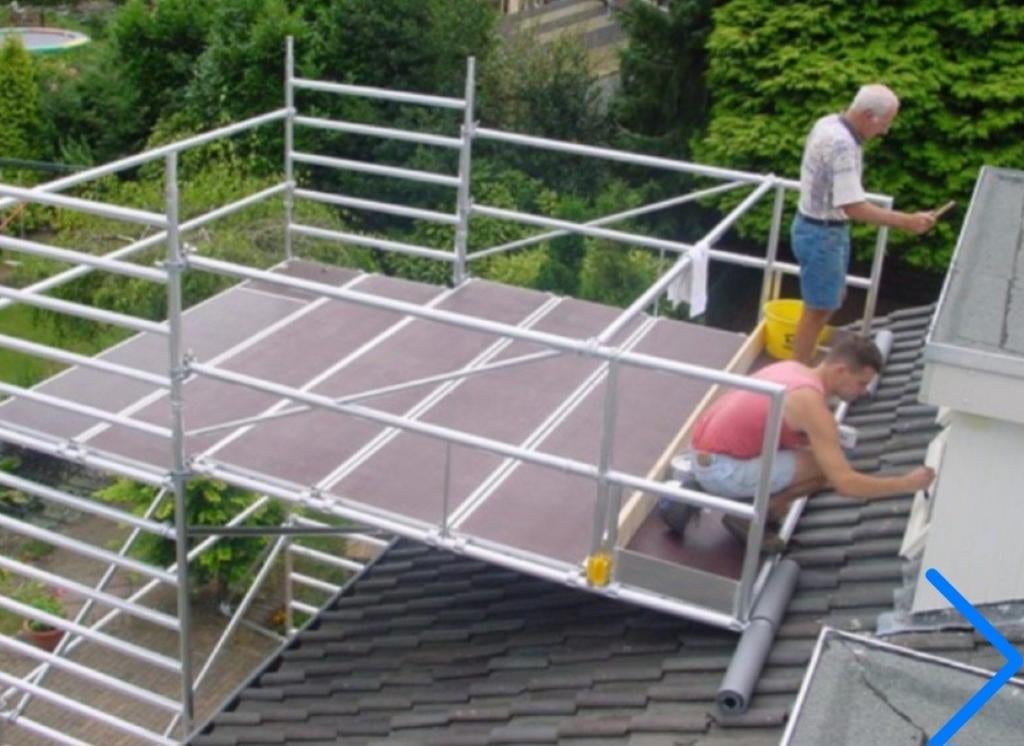 Xxl uitwijkconsole voor 4 vloeren diep nieuwe!!, Doe-het-zelf en Verbouw, Steigers, Uitwijkconsole xxl, Verzenden, Nieuw, Www.steiger-jan.nl