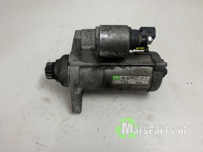 Startmotor van een Volkswagen Polo, Gebruikt, -, Volkswagen, -