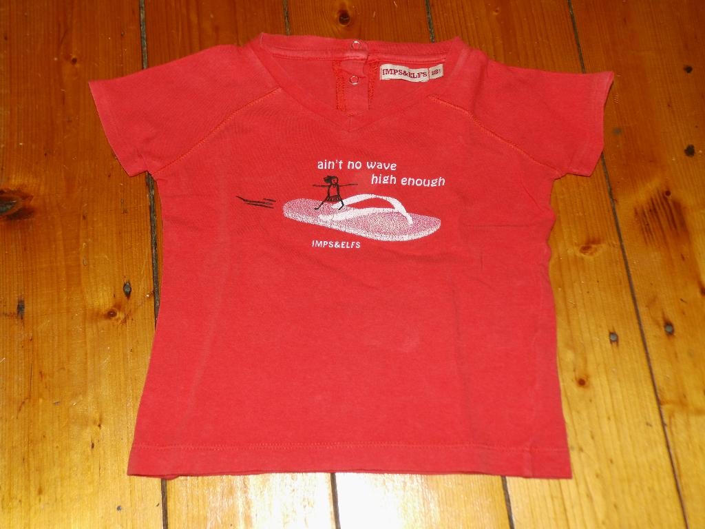 mooi Imps & Elfs shirt maat 86 Organic Cotton, Meisje, Zo goed als nieuw, Shirtje of Longsleeve, Imps & Elfs