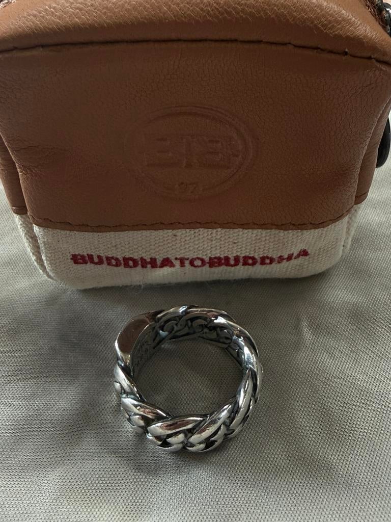 Originele BUDDHATOBUDDHA Ring maat 16, Ophalen, Dame of Heer, Zilver, Zilver