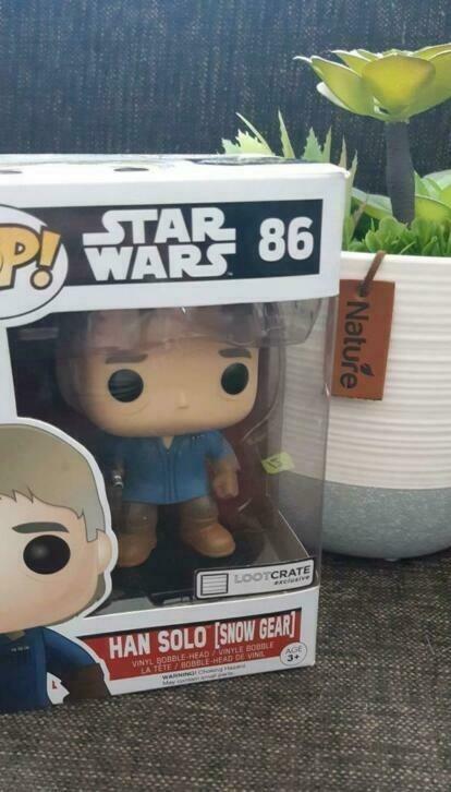 Funko Pop: Star Wars, Han Solo snow gear Lootcrate excl 86, Verzamelen, Poppetjes en Figuurtjes, Ophalen of Verzenden
