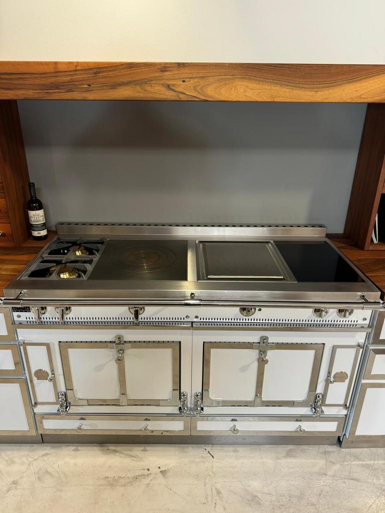 NIEUW La Cornue Chateau Alpine White 150cm + Veel opties, Witgoed en Apparatuur, Fornuizen, 60 cm of meer, Grill, Ophalen of Verzenden