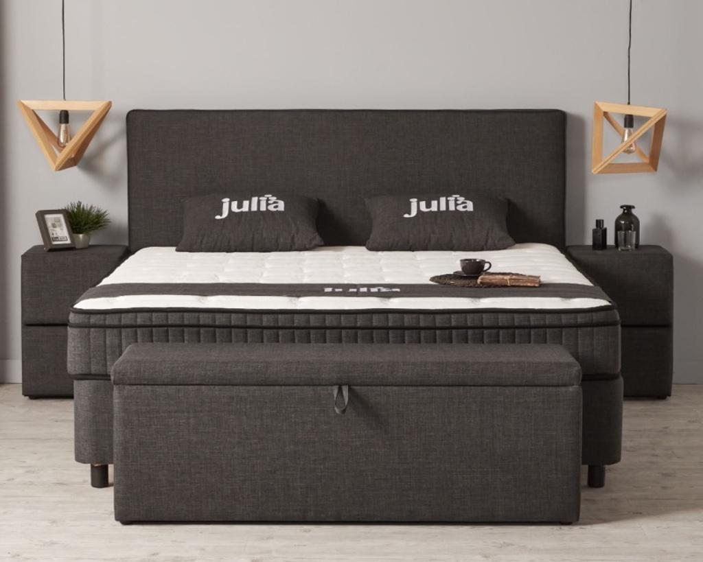 Opbergboxspring Julia Incl. Matras & Topper Dreambedden