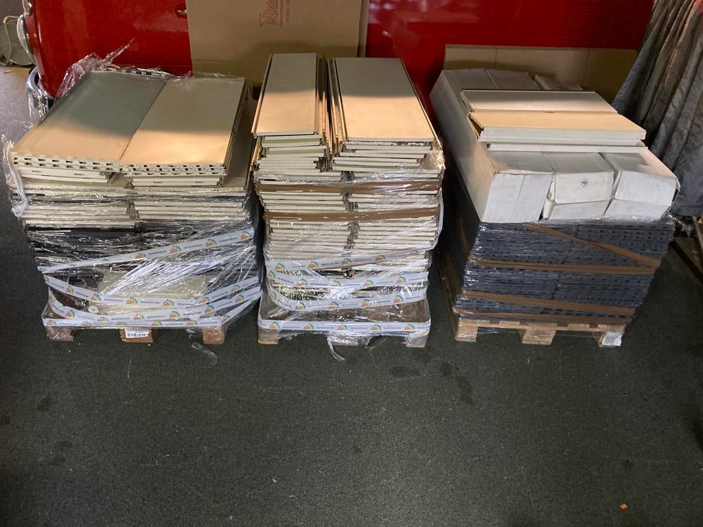 Tegometall winkel magazijn opslag inrichting ook los te koop, Ophalen, Gebruikt