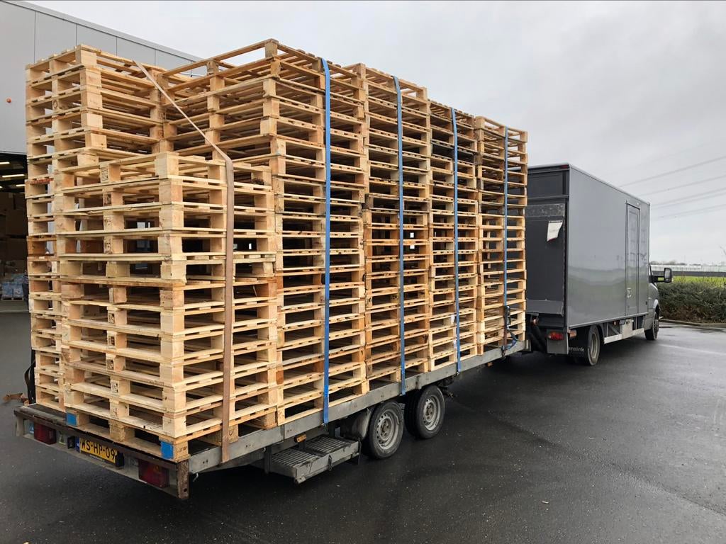 ✅GEZOCHT!EUROPALLETS//H1 PALLETS//EENMALIGE//BLOK PALLETS!✅, Doe-het-zelf en Verbouw, Hout en Planken, Ophalen of Verzenden, Nieuw