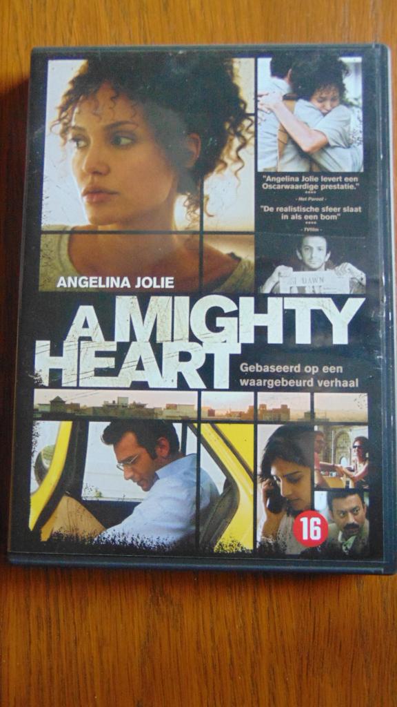 A mighty heart + Beyond Borders dvd, Alle leeftijden, Ophalen of Verzenden, Gebruikt